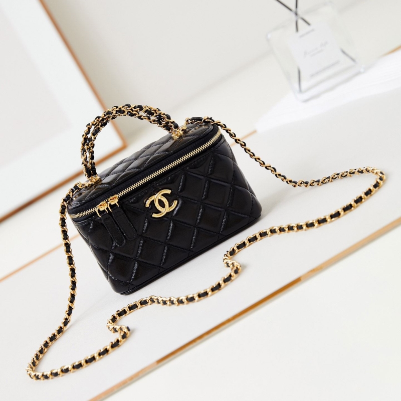 Ch*el cosmetic bags